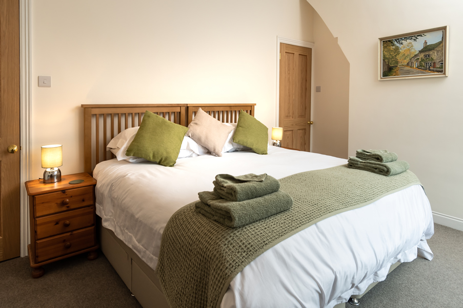 Big bedrooms with super king bed
